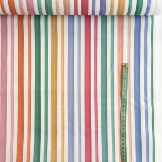 Cotton fabric Happy Stripe Line
