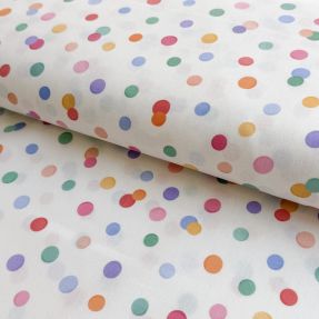 Cotton fabric Happy Party Dot