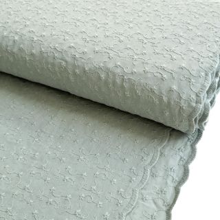 Cotton fabric Daydream seafoam green