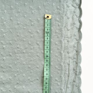 Cotton fabric Daydream seafoam green
