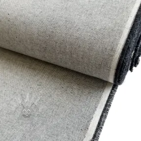 Decoration fabric Linenlook PLAIN grey