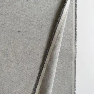 Decoration fabric Linenlook PLAIN soft grey