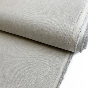 Decoration fabric Linenlook PLAIN light grey