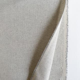 Decoration fabric Linenlook PLAIN light grey
