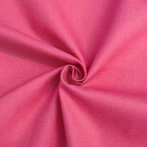 Cotton fabric POPLIN pink