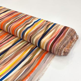 Viscose RAYON POPLIN Diverse graphics design B digital print