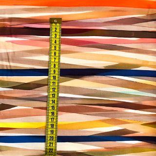 Viscose RAYON POPLIN Diverse graphics design B digital print