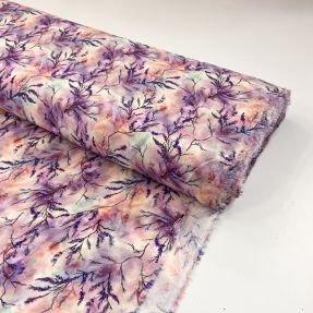 Viscose RAYON POPLIN Bright flowers design C digital print