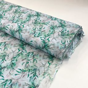 Viscose RAYON POPLIN Bright flowers design D digital print