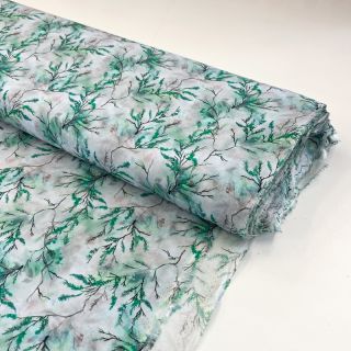 Viscose RAYON POPLIN Bright flowers design D digital print