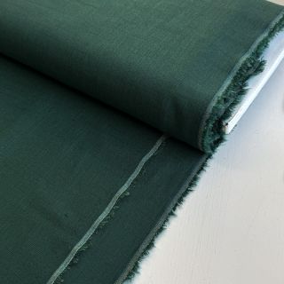 Linen viscose PREMIUM bottle green
