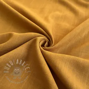 Linen viscose PREMIUM ochre