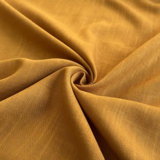 Linen viscose PREMIUM ochre