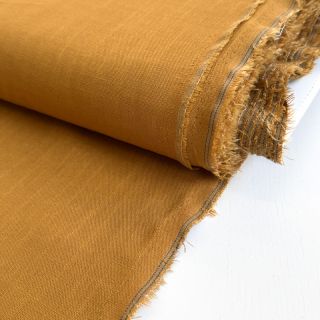 Linen viscose PREMIUM ochre
