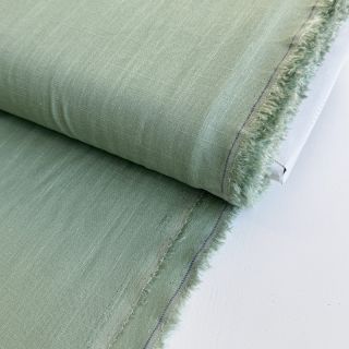 Linen viscose PREMIUM old green