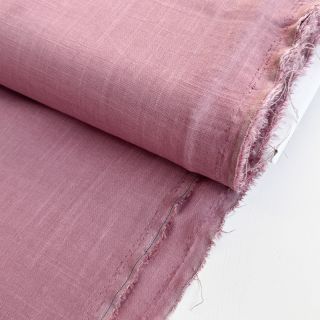 Linen viscose PREMIUM old pink
