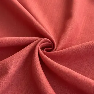 Linen viscose PREMIUM dark coral