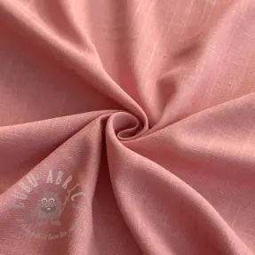 Linen viscose PREMIUM coral