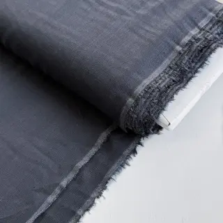 Linen viscose PREMIUM dark grey
