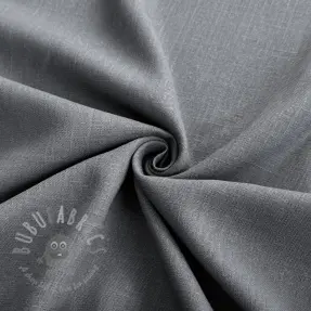 Linen viscose PREMIUM middle grey