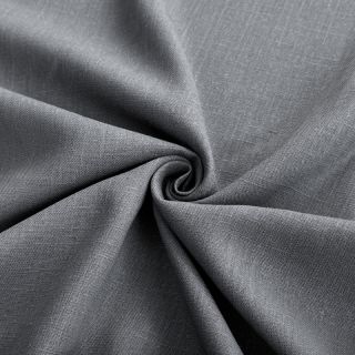 Linen viscose PREMIUM middle grey