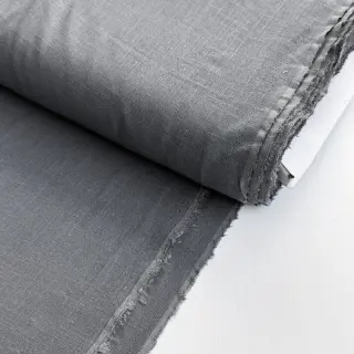Linen viscose PREMIUM middle grey