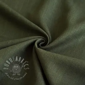 Linen viscose PREMIUM army