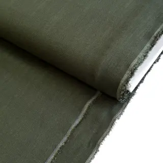 Linen viscose PREMIUM army