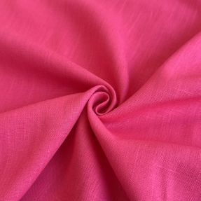 Linen viscose PREMIUM fuchsia