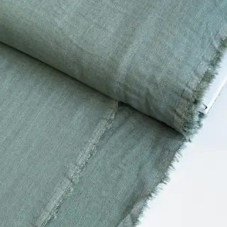 Linen viscose PREMIUM dark old green