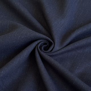 Linen viscose PREMIUM navy blue