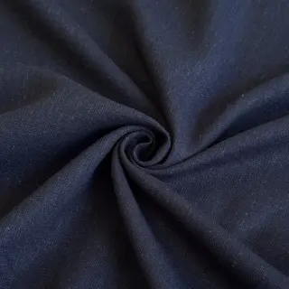 Linen viscose PREMIUM navy blue