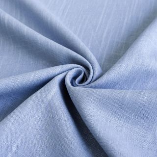 Linen viscose PREMIUM old blue