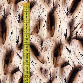 Viscose RAYON POPLIN Diverse graphics design F digital print