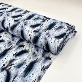 Viscose RAYON POPLIN Diverse graphics design G digital print