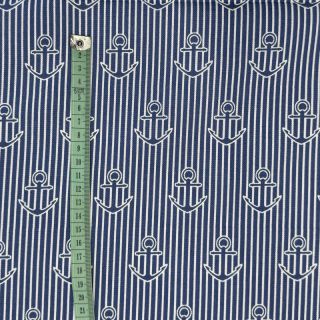 Decoration fabric premium Iconic Anchor Stripe