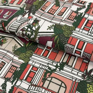 Decoration fabric premium Village House