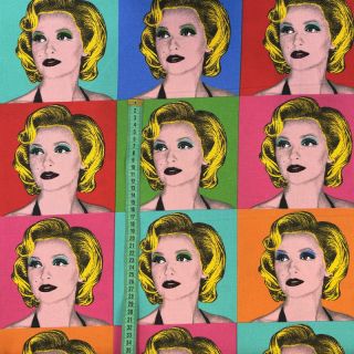Decoration fabric premium Pop Art Woman