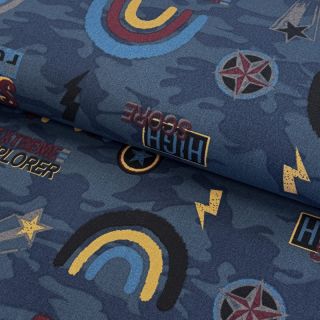 Decoration fabric premium Army Power