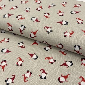 Decoration fabric Linenlook Little Tomte