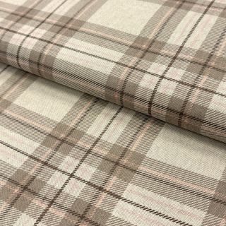 Decoration fabric Linenlook Tartan Watch