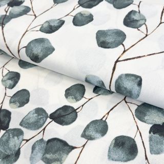 Decoration fabric Eucalyptus Leaves Tablecloth Fabric