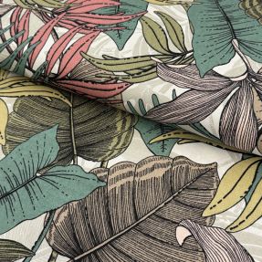 Decoration fabric premium Tropical flora