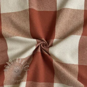 Decoration fabric BIG Celestine terracotta