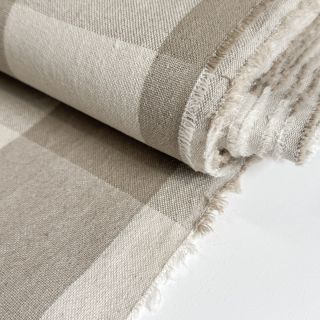 Decoration fabric BIG Celestine ficelle