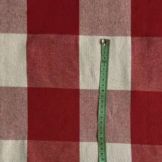 Decoration fabric BIG Celestine rouge