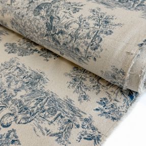 Decoration fabric Gabrielle marine
