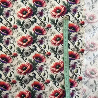 Linen viscose Liana design C digital print