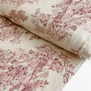 Decoration fabric Gabrielle rouge