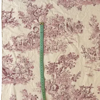 Decoration fabric Gabrielle rouge
